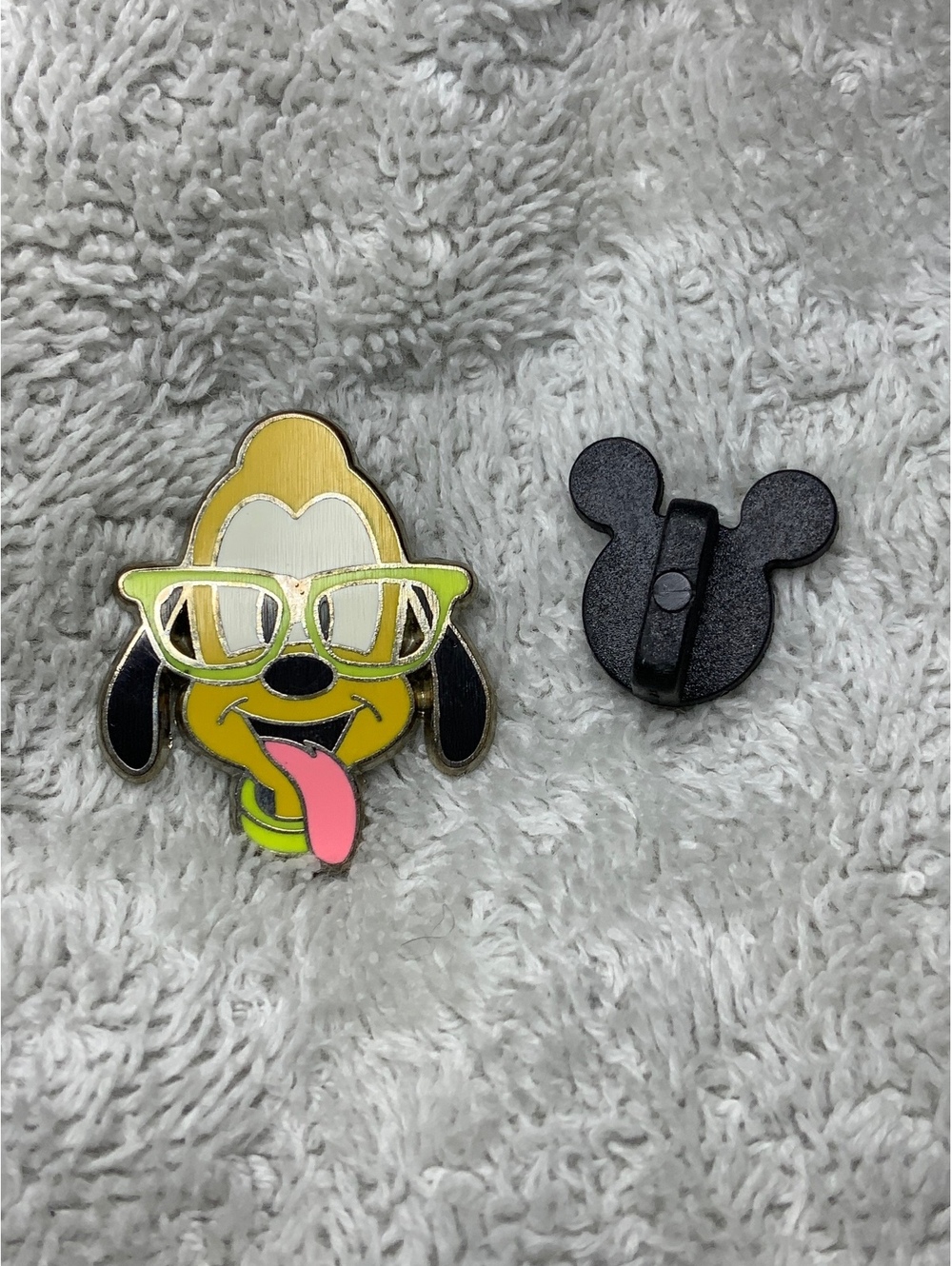 Disney nerdy Pluto pin
